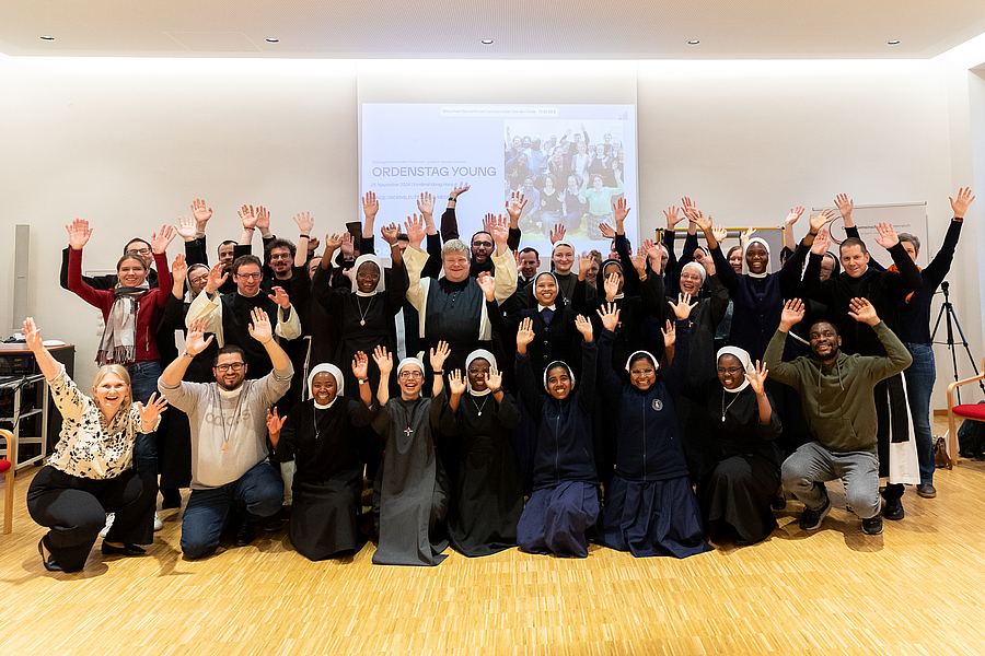 Mehr als 40 junge Ordensleute versammelten sich am 25. November 2024 beim Ordenstag Young.